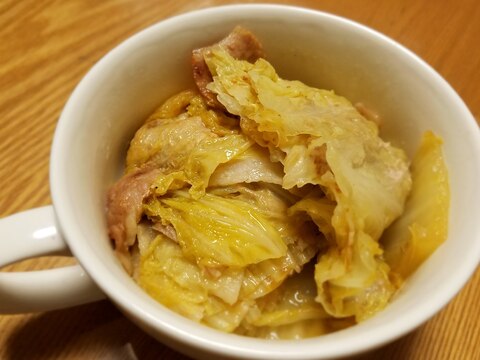 豚バラと白菜のやわらか煮